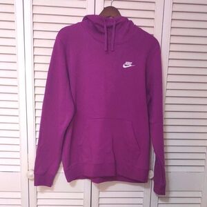 EEUC Nike Hooded Sweatshirt Magenta Size L
